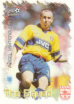 Nigel Winterburn Arsenal 1999 Futera Fans' Selection #25